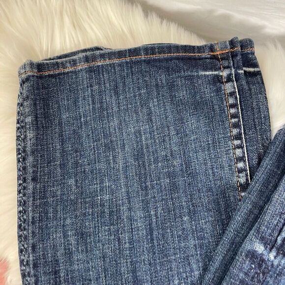 Hudson Distressed Bootcut Jeans Sz 30 - Picture 12 of 13